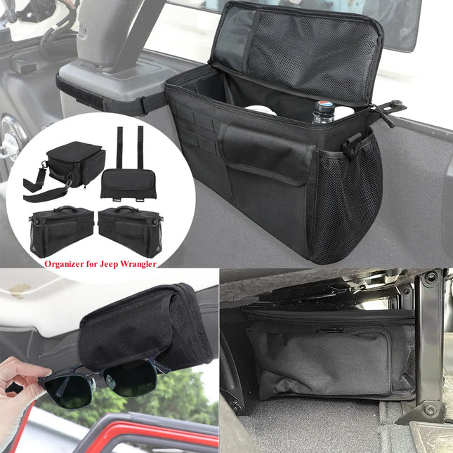 Car Trunk Side Storage Organizer