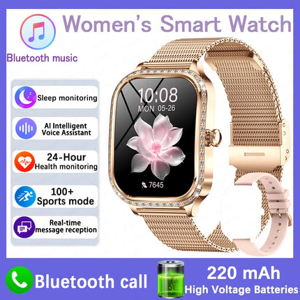 Women's Diamond Smartwatch