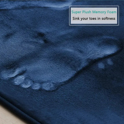 3-Piece Bathroom Floor Mat Set