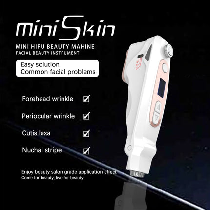 Mini HIFU Facial Beauty Device