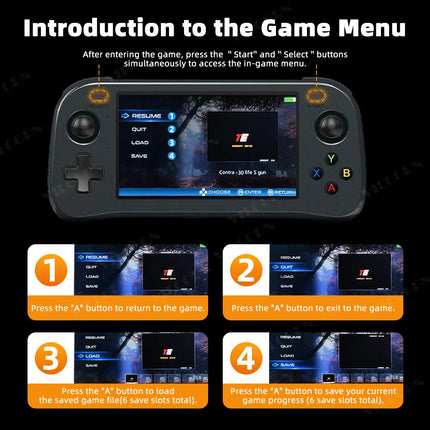 Retro Handheld Game Console