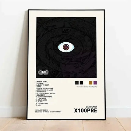 Latin Pop Music Poster