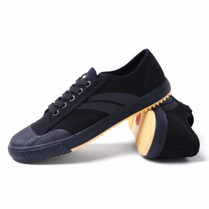Unisex All-Black Kung Fu Sneakers