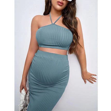 2-Piece Maternity Skirt Set