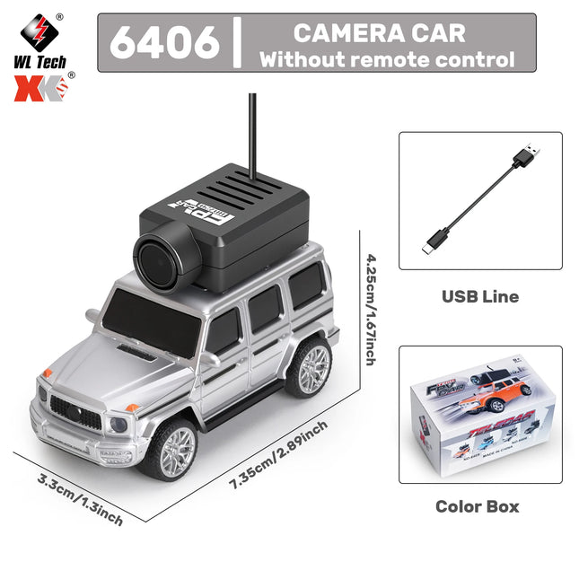 1:64 Mini RC Camera Car