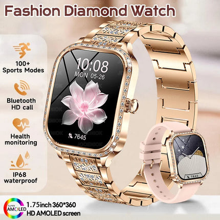 Women's Diamond Smartwatch