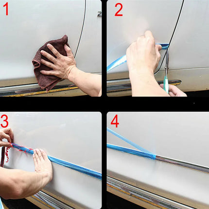 Chrome Car Exterior Trim Strip