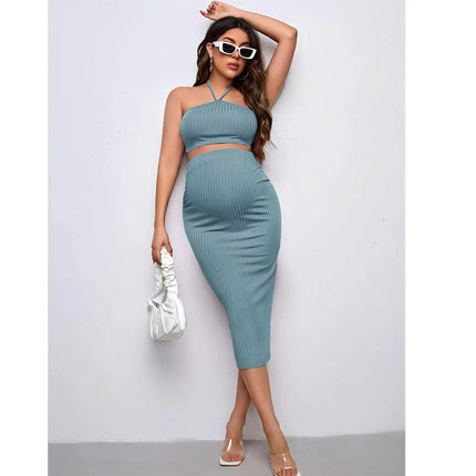2-Piece Maternity Skirt Set