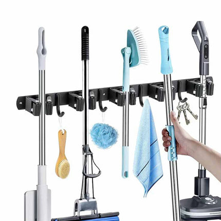 Stainless Steel Mop and Broom Holder