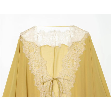 Women's Lace Patchwork Sheer Blouse