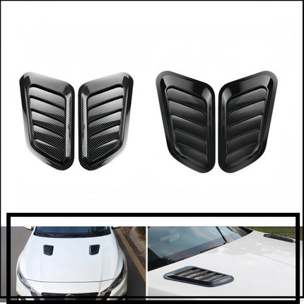 Carbon Fiber Hood Scoop Trim