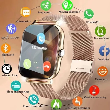 Touchscreen Fitness Smartwatch