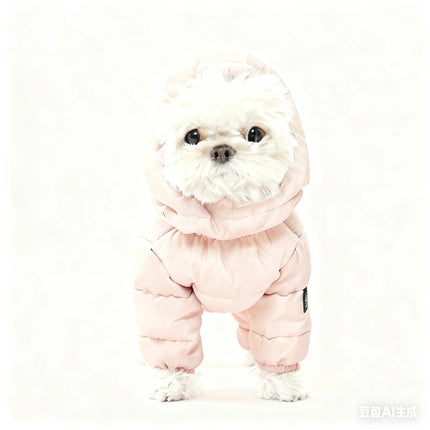 Warm Four-Legged Dog Coat