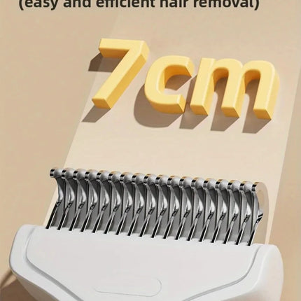 Curved Stainless Steel Pet Comb