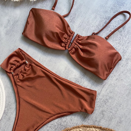 Bandeau Push-Up Bikini Set