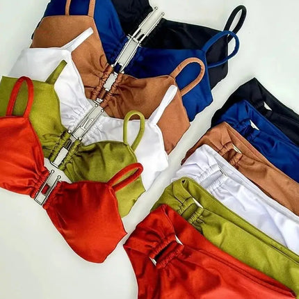 Bandeau Push-Up Bikini Set