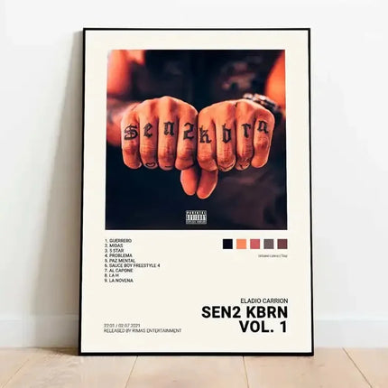 Latin Pop Music Poster