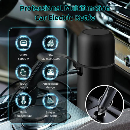 Portable Car Heating Cup