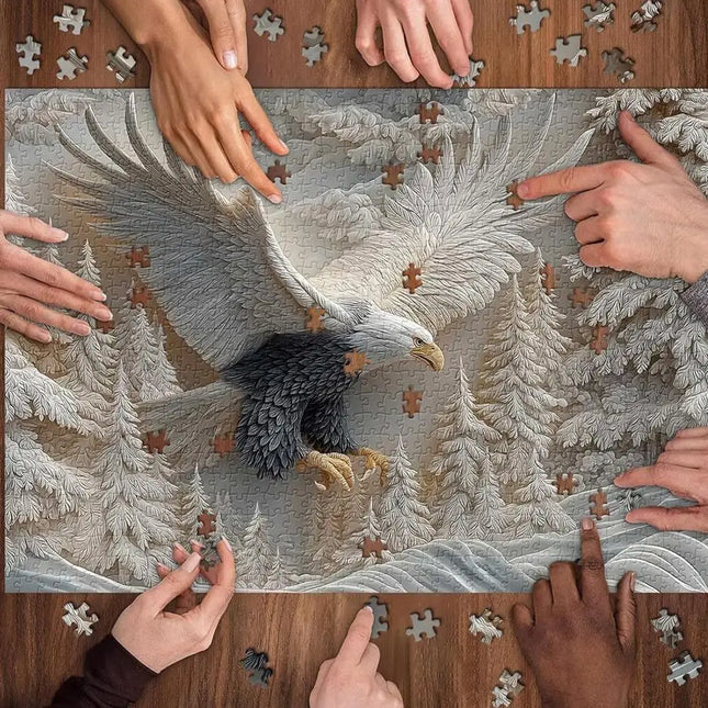 3D Eagle Jigsaw Puzzle