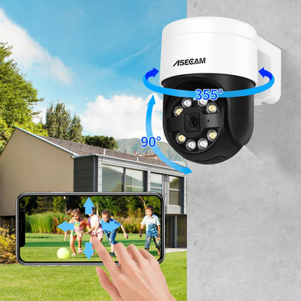 8MP 4K Outdoor PTZ Security Camera