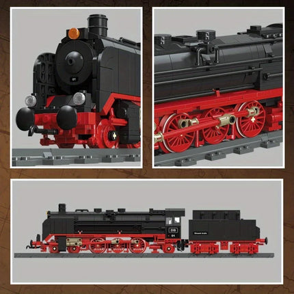 Steam Train Building Block Set