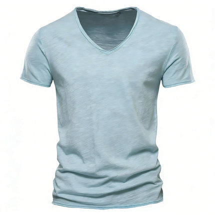 Men's Cotton V-Neck T-Shirt