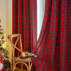 Red / W140cm x H260cm 1Pc / Rod