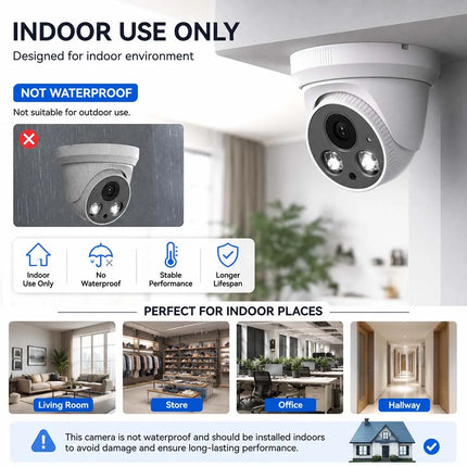 4K Ultra-Wide PoE Security Camera