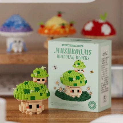 Mushroom Building Block Set