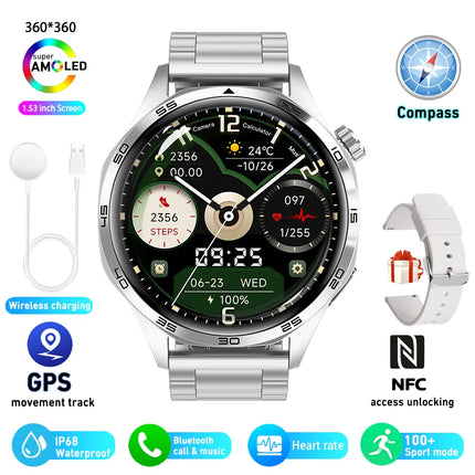 AMOLED GPS Smartwatch