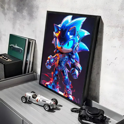 Sonic Anime Wall Poster