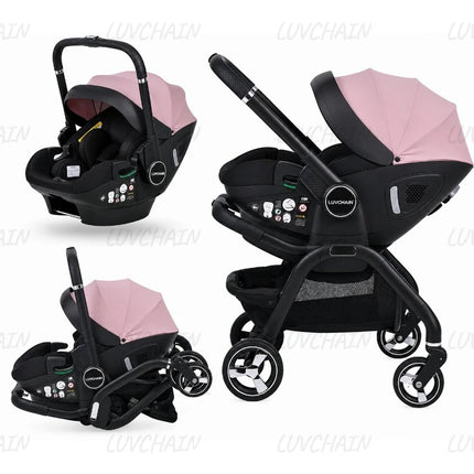 Portable 3-in-1 Baby Travel System