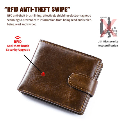 RFID Leather Wallet