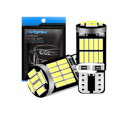T10 White LED Car Bulbs