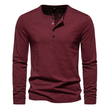 Men's Slim Fit Long Sleeve T-Shirt