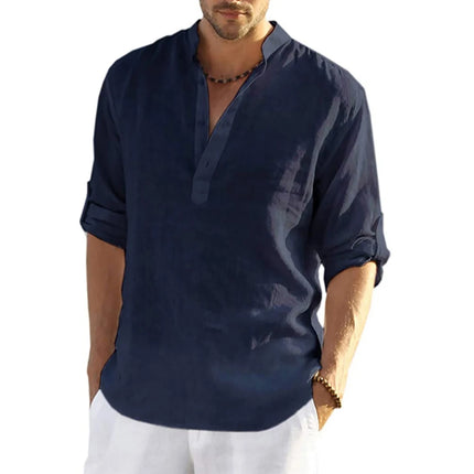 Men’s Casual Linen Shirt