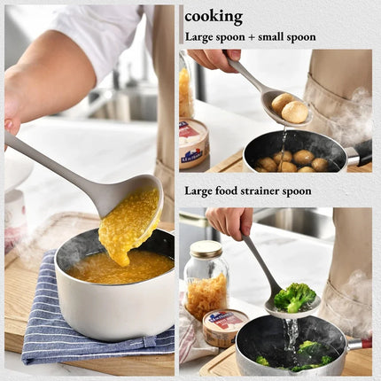 15-Piece Silicone Kitchen Utensil Set