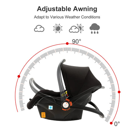 3-in-1 Convertible Baby Travel System
