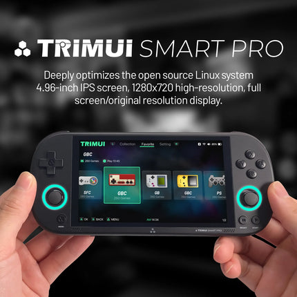 4.96-Inch Retro Handheld Game Console