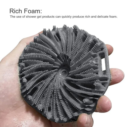 Polygonal Silicone Body Scrubber