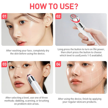 Microcurrent Facial Beauty Device