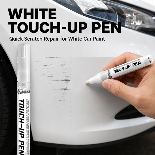 White Car Scratch Repair Pen