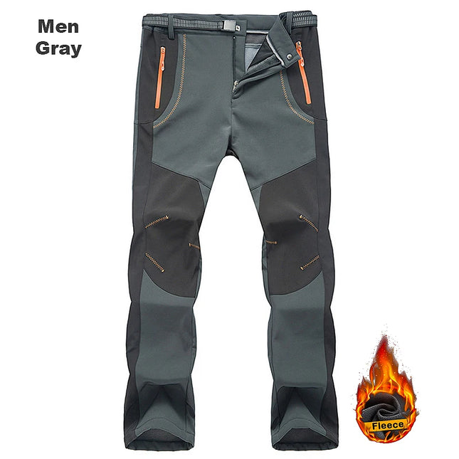 Men’s Fleece Softshell Hiking Pants