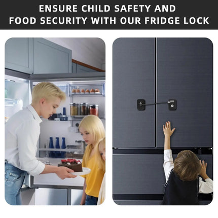 Refrigerator Safety Lock with Key