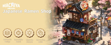 Japanese Ramen Shop Building Block Set