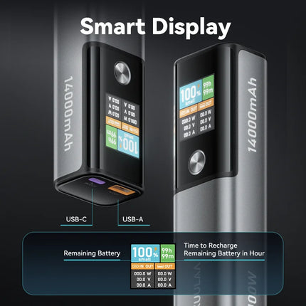 14000mAh 100W Fast Charging Power Bank