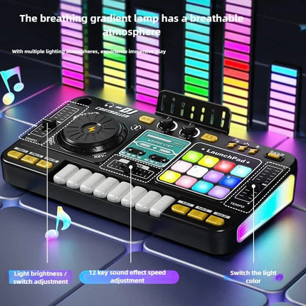 Kids DJ Mixer and Musical Keyboard Toy