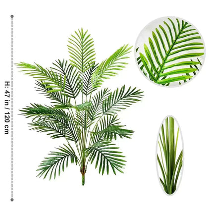 128cm Artificial Tropical Palm Branch