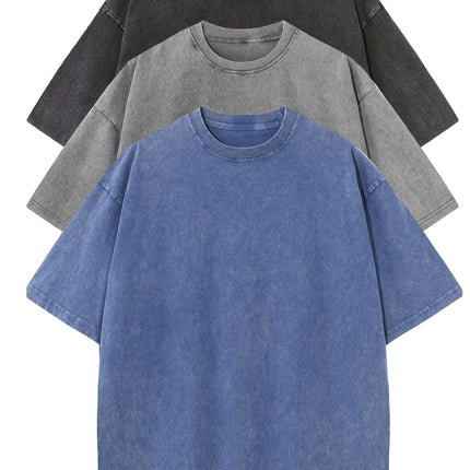Men’s 100% Cotton Loose-Fit T-Shirts