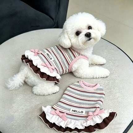 Striped Pet Dress